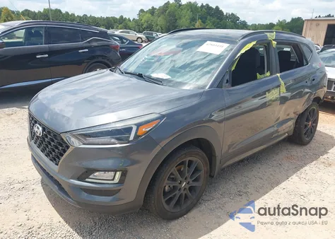 2019 Hyundai Tucson Night z USA, uszkodzony, nr VIN KM8J33AL2KU921195
